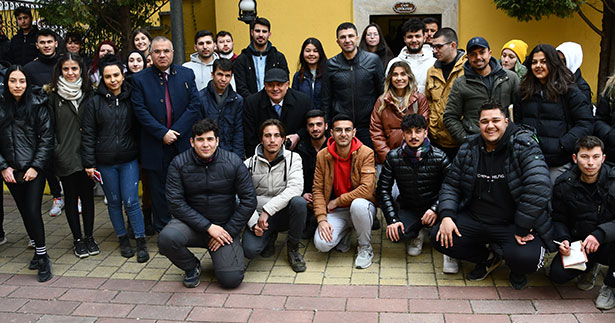 Başkan Şevik, PAÜ’lü öğrencileri ağırladı