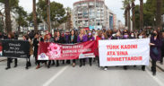 Başkan Doğan kadın hakları için yürüdü