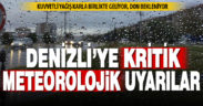 Meteoroloji’den Denizli’ye kuvvetli yağmur, kar ve zirai don uyarısı