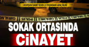 Sokak ortasında cinayet: 3 kurşun isabet eden genç kurtarılamadı