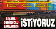 Denizlili sanayici, demiryolu taşımacılığı için bakanlığa yine yeniden seslendi