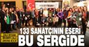 133 sanatçının eserinin yer aldığı ‘Ben Değil Biziz’ karma sergisi açıldı