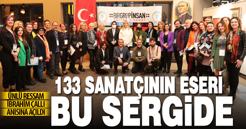 133 sanatçının eserinin yer aldığı ‘Ben Değil Biziz’ karma sergisi açıldı