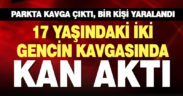 Mehmetçik Mahallesinde parktaki bıçaklı kavgada bir kişi yaralandı