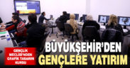 Büyükşehir Gençlik Meclisi’nden grafik tasarım kursu
