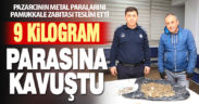 Pazarcının unuttuğu metal paraları Pamukkale zabıtası teslim etti
