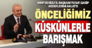 MHP Denizli İl Başkanı Yusuf Garip, gazetecilerle buluştu