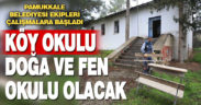 Kavakbaşı’nda atıl köy okulu, Doğa ve fen Okulu olacak