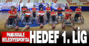 Pamukkale Belediyespor’da hedef 1. lig