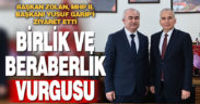 Başkan Zolan’dan MHP İl Başkanı Garip’e ziyaret