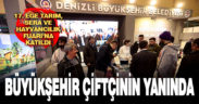 Büyükşehir Belediyesi 17. Ege Tarım, Sera ve Hayvancılık Fuarı’nda stant açtı