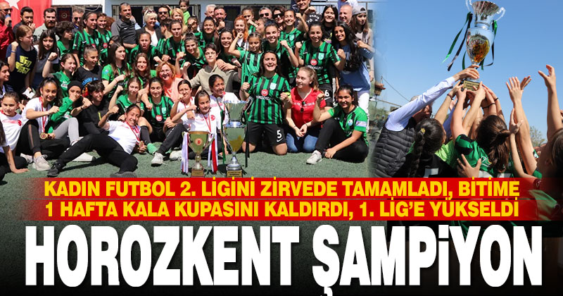 Horozkent şampiyon