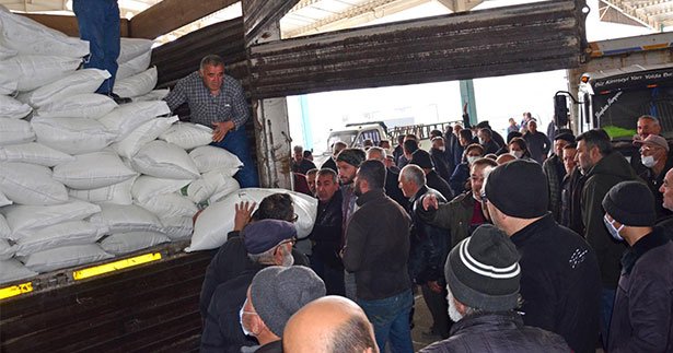 Denizli’de arı yetiştiricilerine şeker desteği
