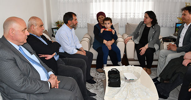 Milletvekili Ök, şehit ailesini ziyaret etti
