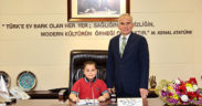 Başkan Zolan, koltuğunu Elif Yılmaz’a devretti