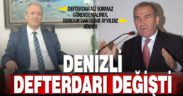 Denizli Defterdarı değişti: Sormaz gitti, Ayyıldız geldi