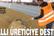 Çal Belediyesi’nden büyük ve küçükbaş hayvan üreticilerine yem nakliyesi desteği