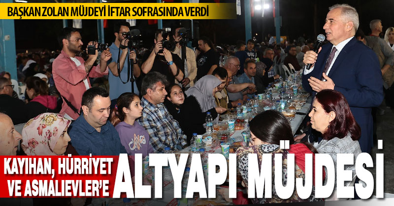 Kayıhan, Hürriyet ve Asmalıevler’de altyapı çalışmaları başlıyor