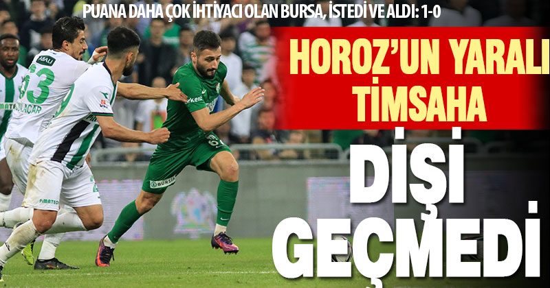 Denizlispor, Bursa’ya tek golle yenildi: 1-0