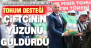 Büyükşehir’den üreticiye tohum desteği
