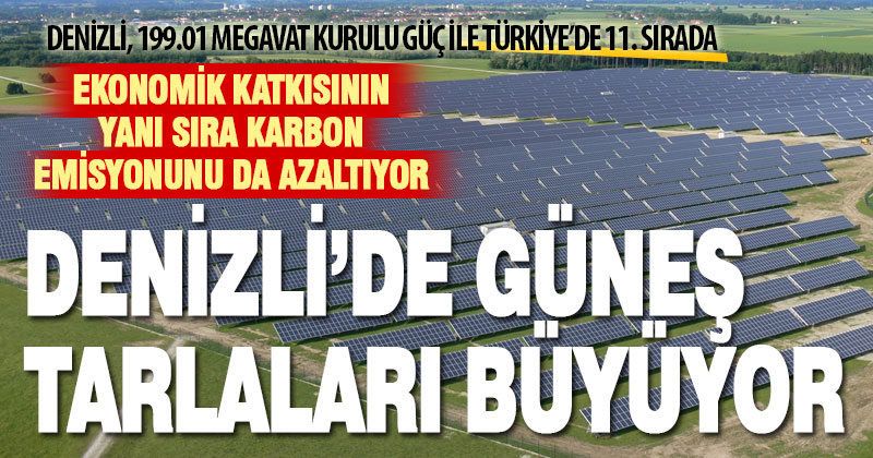 Güneş panelleri dünyayı koruyor