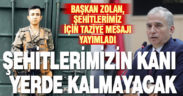 Başkan Osman Zolan’dan taziye mesajı
