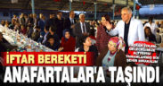 Büyükşehir’in iftar bereketi bu kez Anafartalar’a taşındı