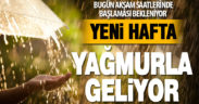 Denizli’de yağmur var