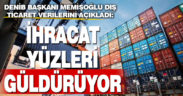 DENİB Başkanı Hüseyin Memişoğlu ihracat verilerini açıkladı