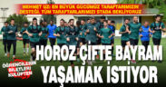 Denizlispor Gençlerbirliği maçını kazanıp çifte bayram yaşamak istiyor