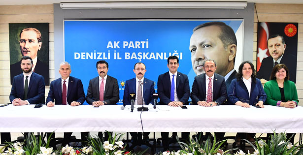 Ticaret Bakanı Muş, Ak Parti İl Başkanlığı’nı ziyaret etti