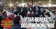 Denizli Büyükşehir Belediyesi’nin iftar bereketi Değirmenönü’nde