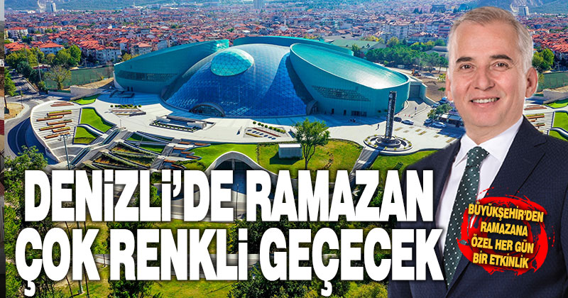 Büyükşehir’den ramazana özel her gün bir etkinlik