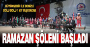 Büyükşehir ramazan programları başladı