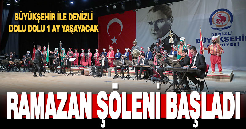 Büyükşehir ramazan programları başladı
