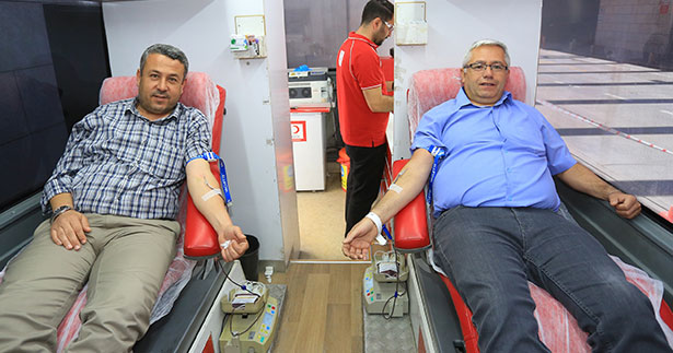 Büyükşehir DESKİ’den Kızılay’a kan bağışı