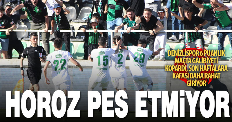 Denizlispor’dan Menemen karşısında kritik galibiyet