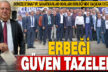 Esnaf Odaları Birliği’nde Erbeği güven tazeledi