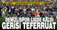 Denizlispor ligin bitimine bir hafta kala kalmayı garantiledi