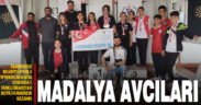 Pamukkale Belediyespor’un sporcularından hafta sonunda 34 madalya