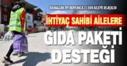 Büyükşehir ihtiyaç sahibi aileleri unutmadı