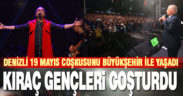 Denizlililer 19 Mayıs coşkusunu Büyükşehir ile yaşadı