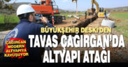 Çağırgan modern altyapıya kavuşuyor