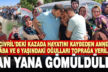 Çivril’de trafik kazasında hayatını kaybeden çift ve oğulları, toprağa verildi
