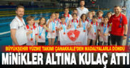 Büyükşehir yüzme takımı başarıya doymuyor