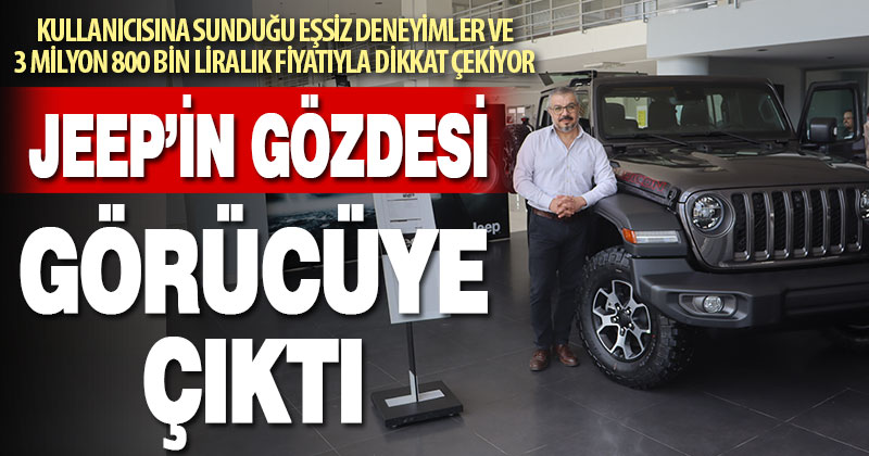 Jeep’in yeni gözdesi Wrangler Rubicon görücüye çıktı