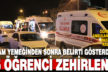 Denizli’de 65 lise öğrencisi gıda zehirlenmesi şüphesiyle hastaneye kaldırıldı