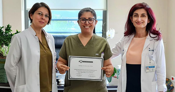 PAÜ Hematoloji Bilim Dalı’na en iyi bildiri ödülü