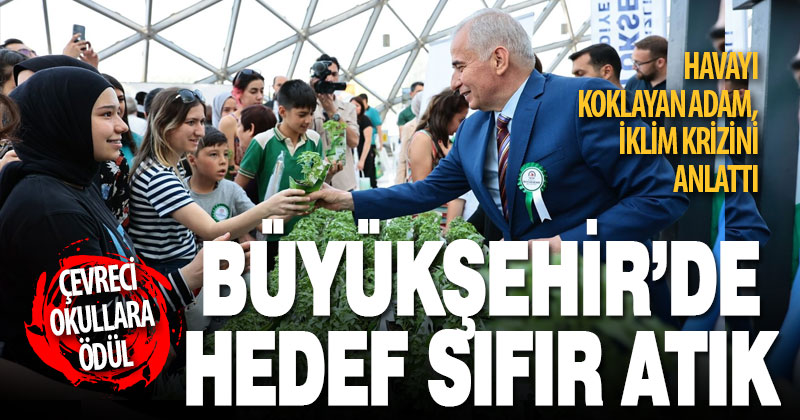 Büyükşehir’de hedef sıfır atık