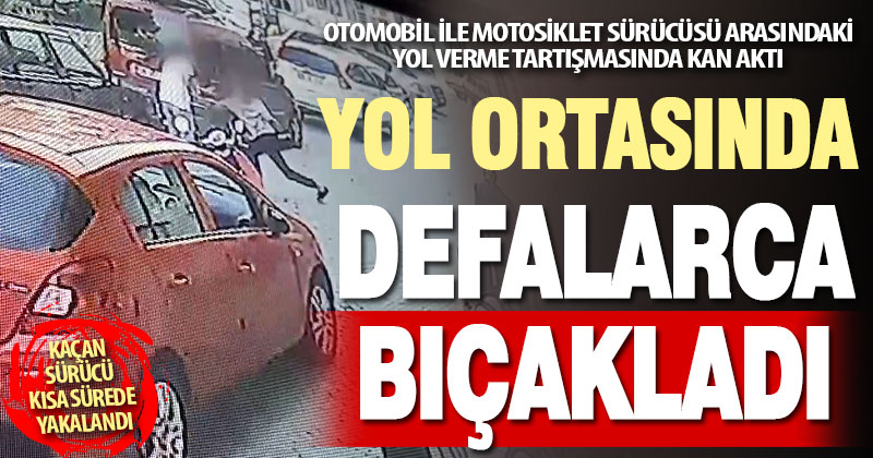 Denizli’de trafikte yol verme kavgasında kan aktı